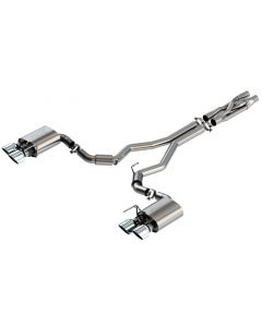 Borla 2020 Ford GT500 5.2L AT 3in ATAK CatBack Exhaust w/ Chrome Tips buy in USA