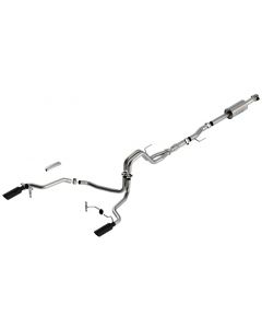 Borla F-150 2021 5.0L 4dr CC SB EC STB Lariat/KR/Platinm/LTD 3/2.25 SRE Cat-Back ATAK Black CHR Tips buy in USA