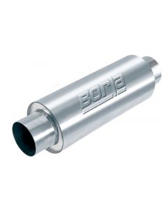 Borla XR-1 Racing Sportsman 3 inch Outlet / 3 inch Inlet Round Muffler buy in USA