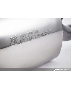 AWE Tuning Audi B8 / B8.5 S4 3.0T Touring Edition Exhaust - Chrome Silver Tips (90mm) buy in USA