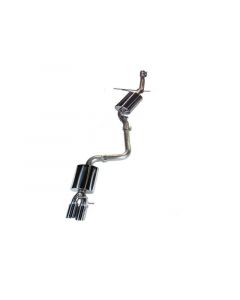 AWE Tuning Audi B8 A4 Touring Edition Exhaust - Single Side Polished Silver Tips buy in USA