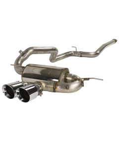 AWE Tuning Ford Focus ST Touring Edition Cat-back Exhaust - Non-Resonated - Chrome Silver Tips buy in USA