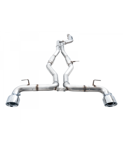 AWE Tuning 2020 Toyota Supra A90 Track Edition Exhaust - 5in Chrome Silver Tips buy in USA