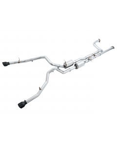 AWE 2021-2024 RAM 1500 TRX 0FG Cat-Back Exhaust - Diamond Black Tips buy in USA