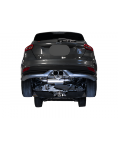 AWE Tuning Ford Focus ST Touring Edition Cat-back Exhaust - Non-Resonated - Diamond Black Tips buy in USA