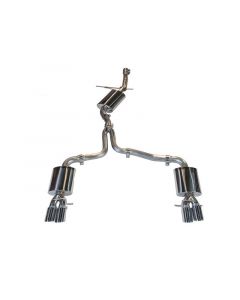 AWE Tuning Audi B8 A4 Touring Edition Exhaust - Quad Tip Polished Silver Tips - Does Not Fit Cabrio buy in USA