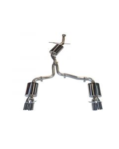 AWE Tuning Audi B8 A5 2.0T Touring Edition Exhaust - Quad Outlet Polished Silver Tips buy in USA