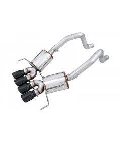 AWE Tuning 14-19 Chevy Corvette C7 Z06/ZR1 Touring Edition Axle-Back Exhaust w/Black Tips buy in USA