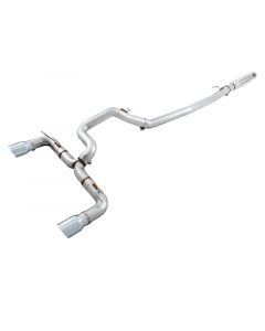 AWE Tuning Ford Focus RS Track Edition Cat-back Exhaust - Chrome Silver Tips buy in USA