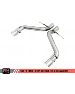 AWE Tuning 16-19 Chevrolet Camaro SS Axle-back Exhaust - Track Edition (Chrome Silver Tips) buy in USA