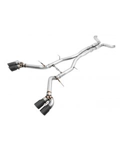 AWE Tuning 16-19 Chevy Camaro SS Non-Res Cat-Back Exhaust - Track Edition (Quad Diamond Black Tips) buy in USA