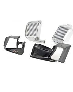 AWE Tuning Audi 2.7T Performance Intercooler Kit - w/Carbon Fiber Shrouds buy in USA