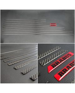 Mercedes G-class W464 Carbon Fiber Side Insert Trims Moldings Brabus Style buy in USA