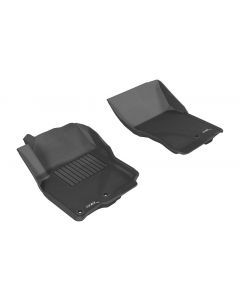 3D MAXpider 2005-2019 Nissan Frontier Crew/King Cab Kagu 1st Row Floormat - Black buy in USA