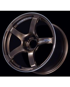 Advan TC4 17x9.0 +35 5-114.3 Umber Bronze Metallic & Ring Wheel buy in USA