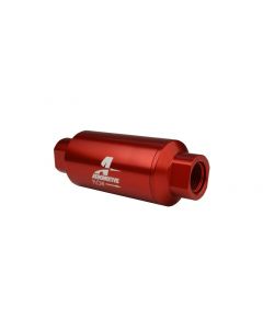 Aeromotive In-Line Filter - AN-10 size - 40 Micron SS Element - Red Anodize Finish buy in USA