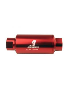 Aeromotive In-Line Filter - (AN-10) 10 Micron Microglass Element Red Anodize Finish buy in USA