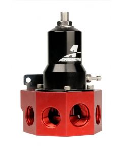 Aeromotive Regulator - 30-120 PSI - .500 Valve - 4x AN-08 and AN-10 inlets / AN-10 Bypass buy in USA