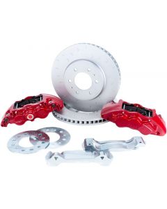 Alcon 09-20 F-150/Raptor Gen1-2 347x36mm Rotors 6-Piston Red Front Brake Kit Requires alcAC011507NAN buy in USA