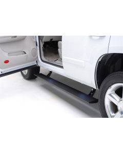 AMP Research 19-21 Chevy Silverado 1500 Crew Cab PowerStep Plug N Play - Black (w/OEM Illumination) buy in USA