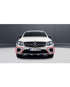 Original Mercedes-Benz GLC43 AMG Lufteinlassgitter chrom AMG Nachrüstsatz buy in USA