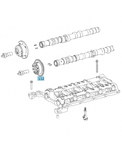 Original Mercedes-Benz Nockenwellenversteller OM271 OM 271 M271 M 271 A2710501400 buy in USA