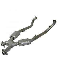 BBK 96-98 Mustang 4.6 GT High Flow X Pipe With Catalytic Converters - 2-1/2 buy in USA