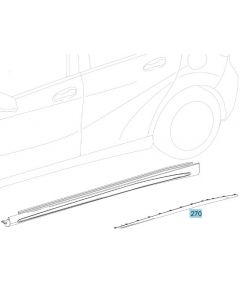 Original Mercedes-Benz AMG Zierleiste Schweller rechts A1766980362 buy in USA