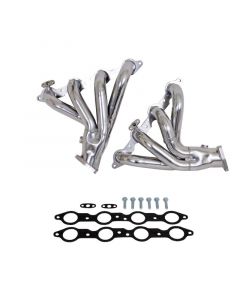 1997-1999 Corvette C5 LS1 Shorty Tuned Length Exhaust Headers - 1-3/4 Silver Ceramic buy in USA