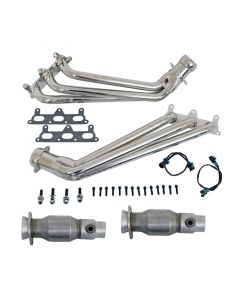 Chevrolet Camaro V6 1-5/8 Long Tube Headers With High Flow Cats Titanium Ceramic 10-11 buy in USA