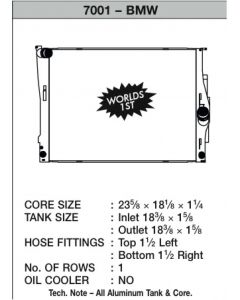 CSF 2006 BMW 325 / 07-09 BMW 328 / 06-10 BMW 330 / 09-10 BMW Z4 Radiator buy in USA