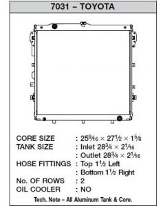 CSF 07-19 Toyota Tundra 5.7L Radiator buy in USA