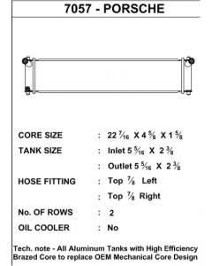 CSF 96-04 Porsche Boxster S (986) / 98-05 Porsche 911 (996) Auxiliary Center Radiator buy in USA