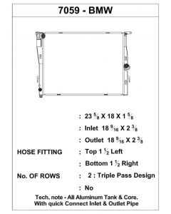 CSF 07-13 BMW M3 (E9X) Triple Pass Radiator buy in USA