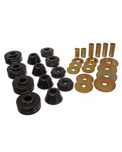 Energy Suspension 73-80 GM 1/2 Ton C-10/C1500 Pick Up 2WD Black Body (Cab) Mount Set buy in USA