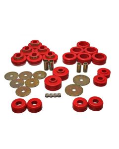 Energy Suspension 92-97 GM Denali XL/Blazer/Yukon XL 4WD Red Body Mount Set buy in USA