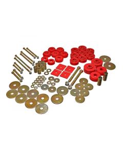 Energy Suspension 67-72 Denali XL/Suburban/Yukon XL 2WD/4WD/67-95 K-5 Blazer Red Body(cab) Mount Set buy in USA