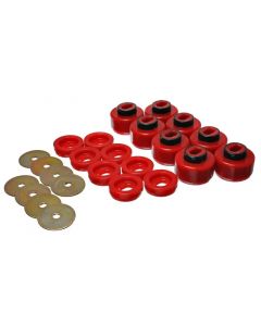 Energy Suspension 99-06 Silverado C1500/K1500 / 01-06 Silverado C2500/K2500 Red Body(cab) Mount Set buy in USA