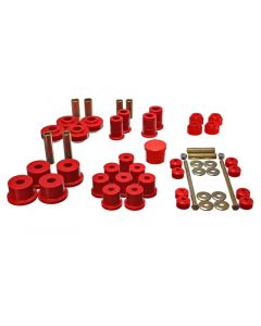 Energy Suspension 67-73 Ford Mustang Red Hyper-flex Master Bushing Set buy in USA