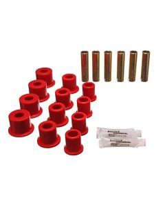 Energy Suspension Rear Spring Bushings - Red buy in USA