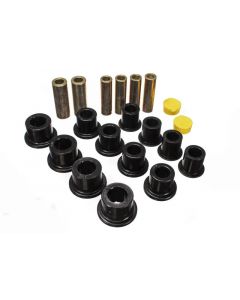 Energy Suspension 00-04 Ford Excursion 4WD / 99-04 F250/F350 4WD Black Front Leaf Spring Bushing Set buy in USA