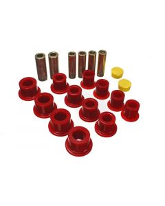 Energy Suspension 00-04 Ford Excursion 4WD / 99-04 F250/F350 4WD Red Front Leaf Spring Bushing Set buy in USA