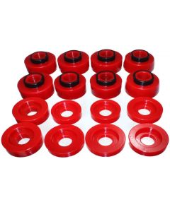 Energy Suspension 08-16 Ford F-250/F-350/F-450/F-550 Super Duty Crew Cab Red Body Mount Set buy in USA