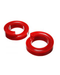 Energy Suspension 2005-07 Ford F-250/F-350 SD 2/4WD Front Coil Spring Isolator Set - Red buy in USA