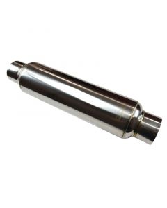 Kooks Universal 3in Round Muffler 14in Long. Pol SS buy in USA