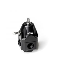 DeatschWerks DWR1000c Adjustable Fuel Pressure Regulator Dual 6AN Inlet and 6AN Outlet - Black buy in USA