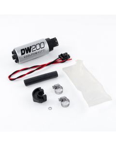 DeatschWerks 94+ Nissan 240sx/Silvia S14/S15 255 LPH DW200 In-Tank Fuel Pump w/ Install Kit buy in USA