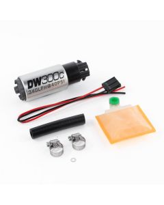 DeatschWerks 340lph DW300C Compact Fuel Pump w/ Universal Install Kit (w/ Mounting Clips) buy in USA