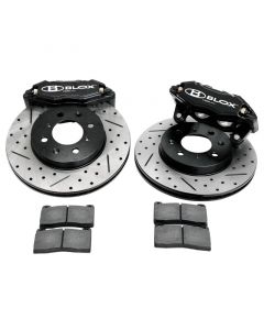 BLOX Racing 92-95 Honda Civic Tuner Series Front Brake Upgrade Kit buy in USA