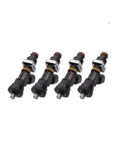 BLOX Racing Eco-Fi Street Injectors 550cc/min w/1/2in Adapter Honda B/D/H Series (Set of 4) buy in USA